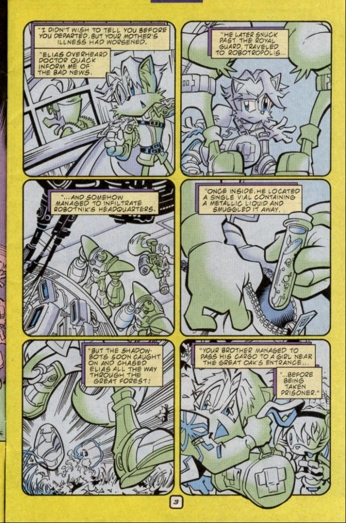 Sonic - Archie Adventure Series November 2000 Page 3